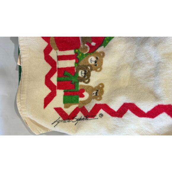 Vintage hand towels lot (3) Christmas Hilasal brand - Picture 6 of 7